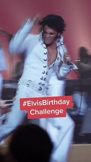 #January 8th is Elvis Presley’s birthday. Celebrate by showing us your best Elvis dance moves with #ElvisBirthdayChallenge for the chance to be featured on the @Warner Bros Pictures social channels! @bazluhrmann @elvisfilm #ElvisMovie #ElvisPresley #Birthday #Dance