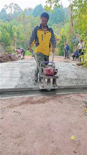 Concrete pavement leveling