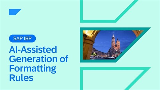 AI-Assisted Generation of Formatting Rules in SAP IBP | 2508 Release Highlights & Demo | Dr. Laura Tozzo
