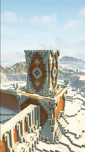 Large Desert Temple | Tutorial | Timelapse build