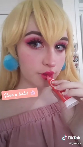 Cómo hacer labios de la Princesa Peach 🌸