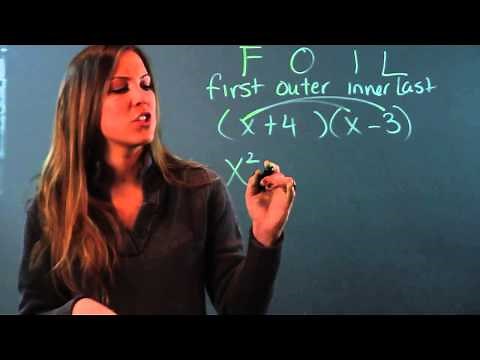 How to Find the Product of Binomials