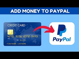 How To Add Money to PayPal Balance from Credit Card - Short Tutorial