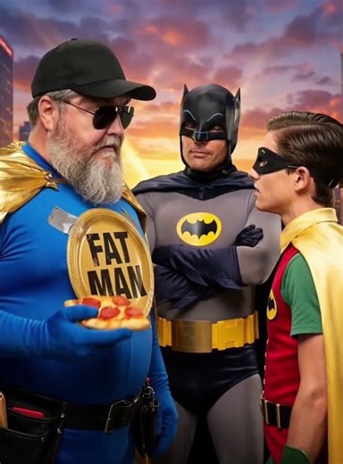 Batman Meets FATMAN
