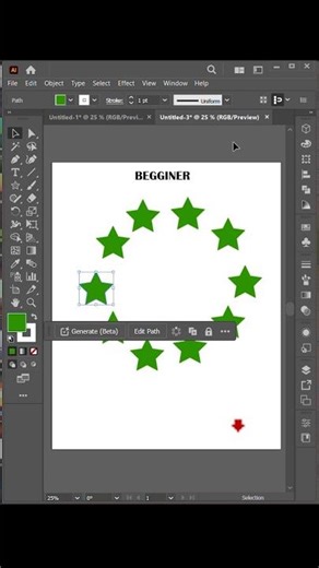 Adobe illustrator 2025✨ | Repeat Tool inAdobe Illustrator ✨