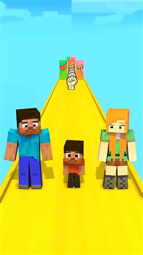 Sameer Animation | Punch FAMILY RUN with Steve and Alex - Funny Animation 😂 #Minecraft #MinecraftAnimation #SteveAndAlex #FunnyAnimation #FamilyFun #Gaming... | Instagram