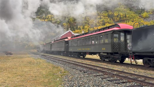White Pass 73 at Bennett on the White Pass & Yukon Route. 09/2025 | Bryan Burton Photography
