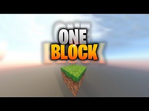 MAPA DE ONE BLOCK PARA MINECRAFT BEDROCK 1.21.131+ (ACTUALIZADO) DESCARGA