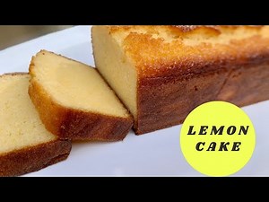 Lemon Cake Recipe I Lemon Syrup Cake I Quick & Easy