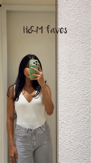 Sanjana Reddy | Lifestyle & UGC Creator on Instagram: "recent faves from H&M - PART 1🤍 {haul, H&M, H&M sale, basics, neutrals, ootd, outfits, outfit haul, fashion, inspo, explore, insta, fyp}"