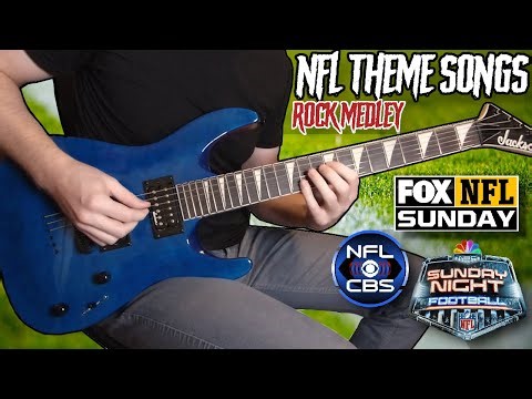 NFL Theme Songs - Instrumental Rock Medley - (CBS, NBC & FOX)
