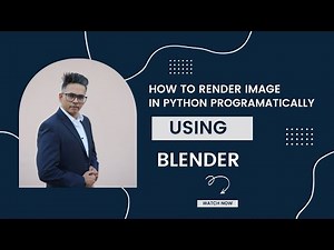 How to render an image using Python scripting in Blender.