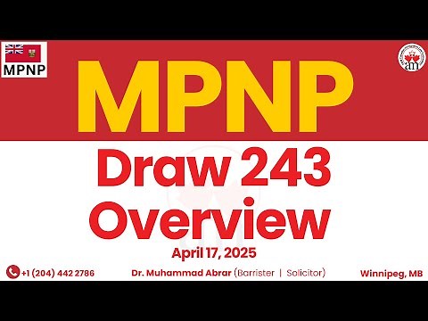 MPNP Draw Overview: 17 April 2025