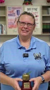 Congrats to our Educator of the Week Jennifer Downs a 6th grade teacher at SunRidge Middle School
