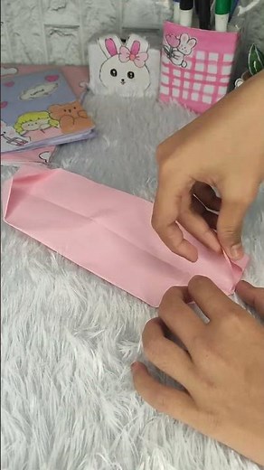How to Make a Cute Paper Pouch at Home #shorts #reels
