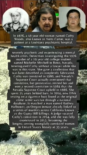 Interrogated In A Psychiatric Hospital, She Served 35 Years For It.