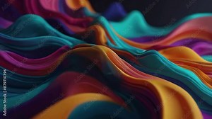 motion background with slowly shifting color gradients. The transitions between colors should be smooth and seamless, 4K abstract background Motion Graphics Animation Video