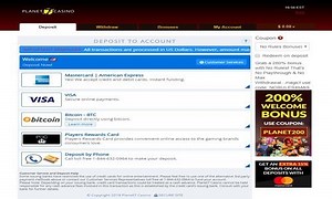 Planet 7 Casino Withdrawal Methods