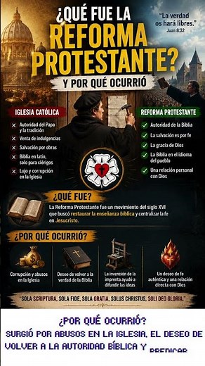¿Qué fue la Reforma Protestante y por qué cambió la historia? ✝️📖