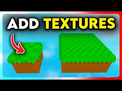 How to Add Texture in Roblox Studio (2025)