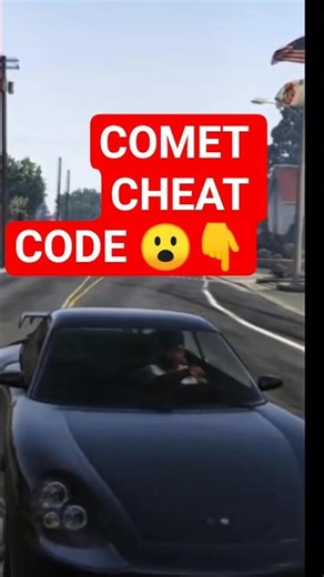 GTA 5 Comet Cheat Code #gta5 #shorts