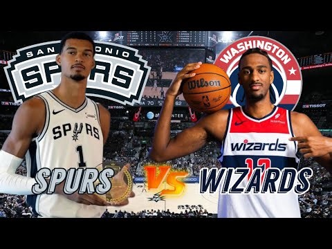 San Antonio Spurs vs Washington Wizards Live Play by Play & Scoreboard