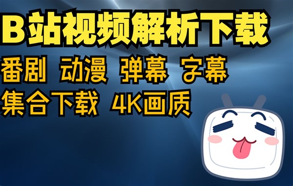 教你如何下载B站带字幕弹幕的视频，以及各类番剧电影的方法