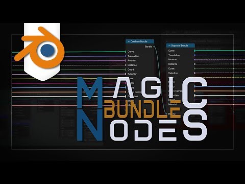 Magic Bundle Nodes add-on for Blender