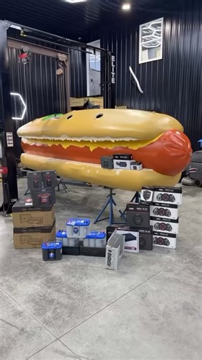 The Glizzy Boat is putting the Wienermobile on notice! 🌭🔥 Stacked with REVO 6s, ZERO Series subs, a SYN-DX6, and an MC-2—this dawg barks loud. 🔊 You’ll hear it before you see it. #WetSounds #GlizzyBoat #HotDogBoat #WienermobileWho | Wet Sounds