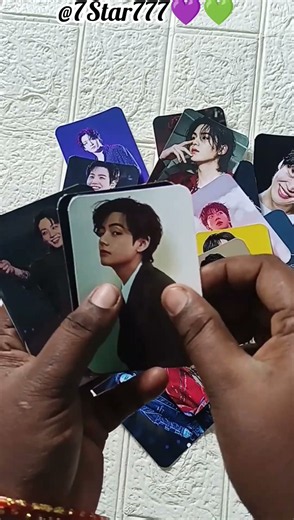 BTS photo card🔥blackpink photo card🔥order video 💜💚🖤🩷#handmade #bts #blackpink