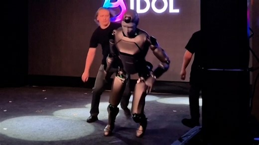 16K views · 205 reactions | A Russian built-humanoid robot lost its balance and fell at its debut in Moscow. | USA TODAY | Facebook