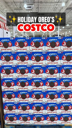 3.4K views · 49 reactions | Costco just stocked the Holiday “JOY” Oreos and these festive cookies are the cutest treat of the season. With holiday designs and that classic OREO taste, they’re perfect for snack boards, hot cocoa nights, or holiday parties. Seasonal items don’t last—share this with a friend before they’re gone. #costcofinds #costcowonders #costcoinfluencer #costco #oreo #holidaytreats #festivesnacks #costcobuys #costcodeals | Costco Wonders | Facebook