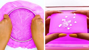 Slime morado grid vs slime claro con brillo, ¿cuál?