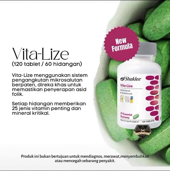Shaklee Vita-Lize: Multi-Vitamin Revolution