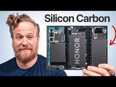 I upgraded the Samsung Trifold battery by 71%! - using the HONOR Silicon-Carbon batteries