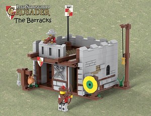 LEGO MOC-165775 Stronghold Barracks (Castle 2023)