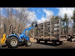Old Hay Wagon to "New" Log Wagon
