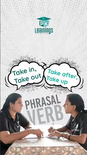 Phrasal Verb - Part 1 | PK Learnings
