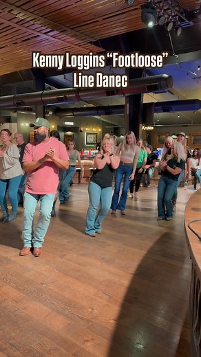 99K views · 222 reactions | Song by @thekennyloggins “footloose” 鸞 line dancing into the weekend! • • #linedance #instructor #tutorial #linedancing #linedancelessons #footloose # | JustinLee | Facebook