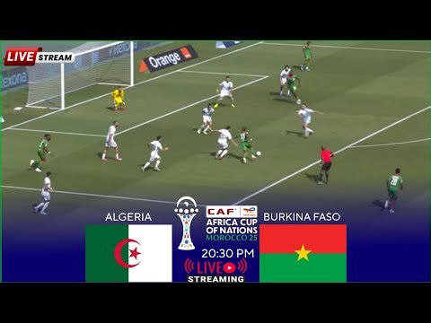 Algeria Qualified✅ Algeria vs Burkina Faso | MatchDay #TotalEnergies Afcon-2025 Morocco..
