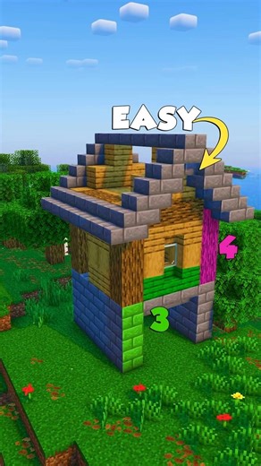 Minecraft Small House #minecraft