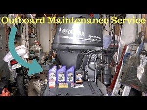 How To Service A 4 Stoke Outboard Motor
