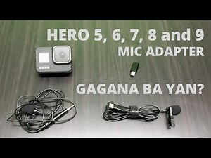 GOPRO HERO 8 MIC SET UP | MIC ADAPTER