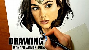 Drawing Wonder Woman 1984