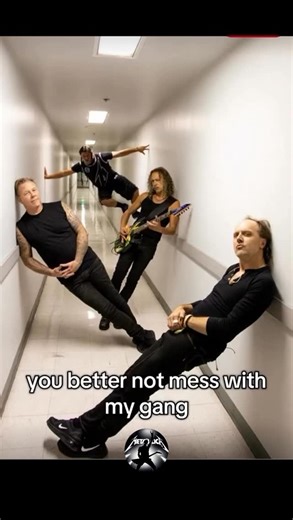 Metallica | Fans | Merch on Instagram: "The goofy side of Metallica is pure gold. 😂🤘 Yeah, they’re legends — dark riffs, serious lyrics, thunderous energy — but off stage? These guys are total clowns (in the best way possible). 🤣⚡ James cracks dad jokes mid-interview, Lars can’t sit still for five seconds, Kirk laughs at literally everything, and Rob? He’s just chilling, watching the chaos unfold. 🎸😎 Behind the scenes, they’re always messing with each other — fake arguments, random noises,