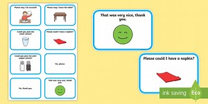 Table Manners Flashcards