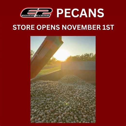 It's a special time on the pecan farm as we harvest, sort, and package our fresh crop. We are committed to bringing you the best pecans from our family farm to your family table. Shop now at EdwinEversPecans.com. Visit us at our store in Oologah, which opens for the season on November 1st. #flavoredpecans #pecans #Oklahoma #oklahomapecans #blownpecans #edwinevers #edwineverspecans #angler #fishing #candiedpecans #pecanpie #flavoredpecans #oologah #professionalfishing | Edwin Evers Pecans