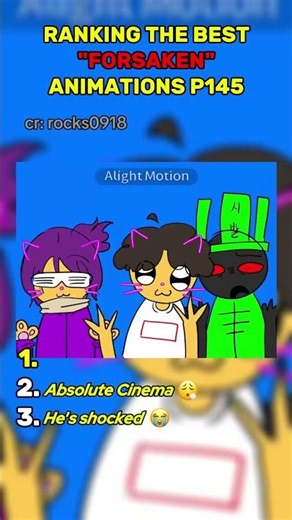 Ranking the Best Forsaken Animations | P145 (Roblox Forsaken)