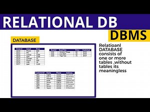 Relational Database Basics