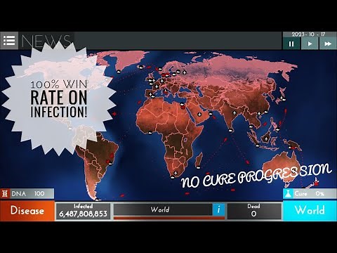 How to win Infection | Bio Warfare | Best Mobile Infection Game Win strategy!
